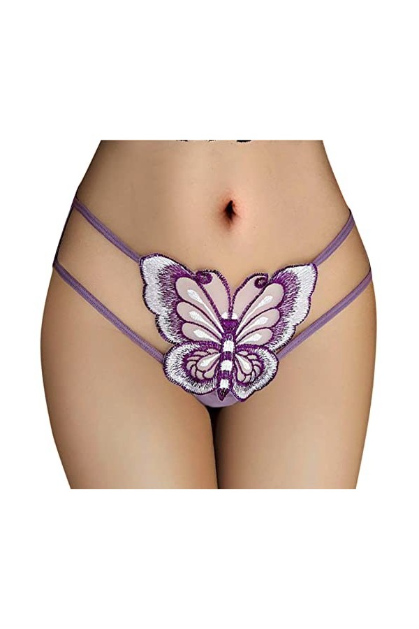 LANSKIRT Culottes Femme sans Couture sous VêTements Sexy sous-vêtements en Dentelle pour Femmes avec Motif évider des sous-vê