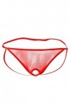 Femme Sexy Ensemble Lingerie Mens Open Front Mesh G String Pouch Underwear Culotte T-Back String Bikini pour Sexy