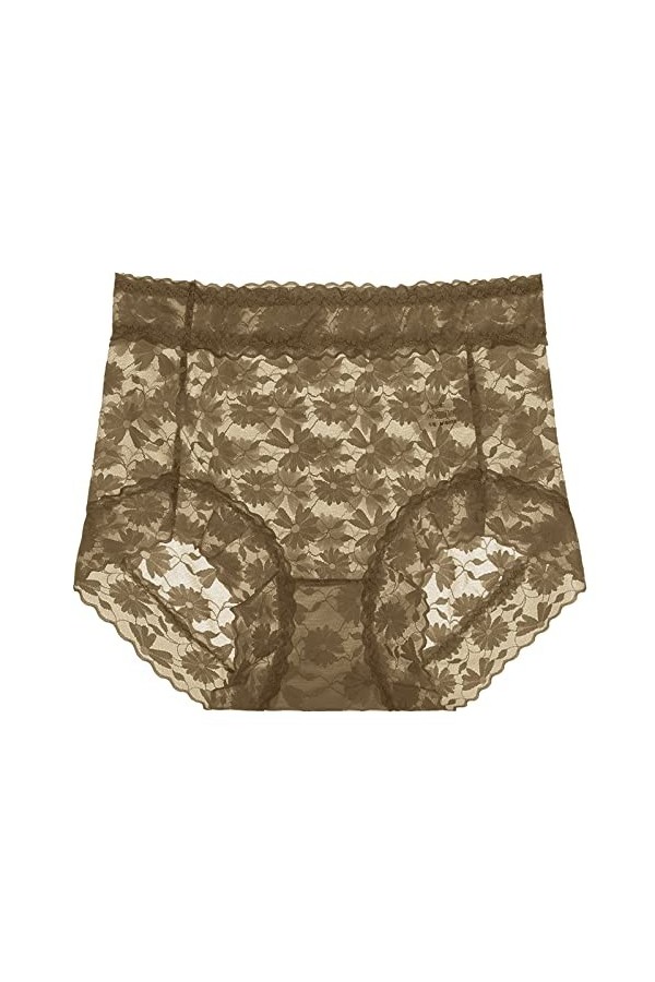 Aoklidil Sous-vêtements sexy pour femme - Lingerie sexy en dentelle - String ouvert - Culotte G - Lingerie, Vert 1, L