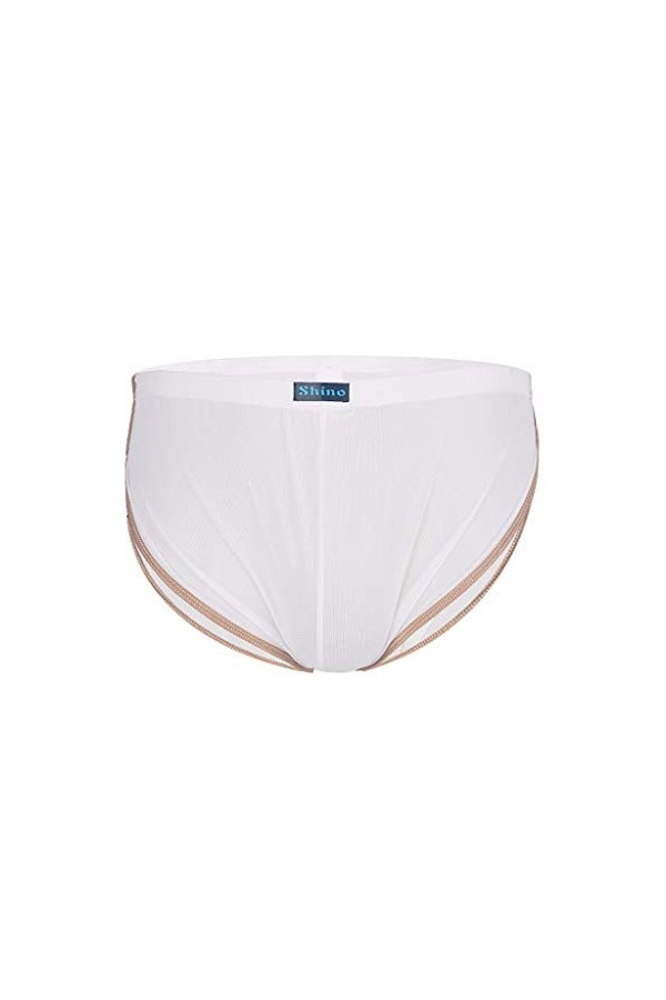 Lingerie Homme Sexy Hot Hommes Sexy Maillage sous-vêtements Doux Bref Respirants sous-vêtements de Sport Gaufre Robe Homme W