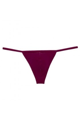 Ncenglings Lingerie Fesse Thong Mens sous-vêtements Taille Basse G-String Briefs Ouverts Lingerie Body Amovible Wine, XL 