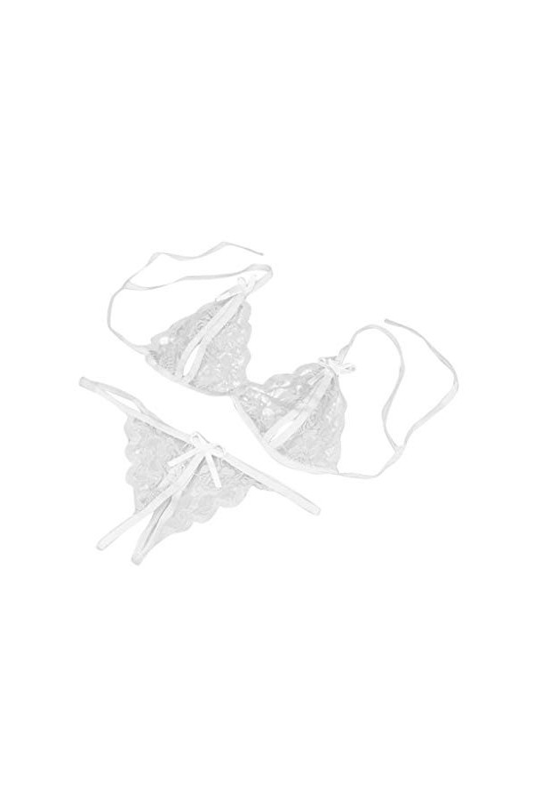 Générique Femmes Crochet Dentelle Grande Taille Culotte Chic Sexy Racy Sexy Tenue Erothique Hot Femme