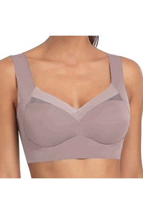 Bustier Lot de 2 soutiens-gorge en dentelle grande taille pour femme Sous-vêtements Bralette Crop Top Sexy Femme Grand Haut T