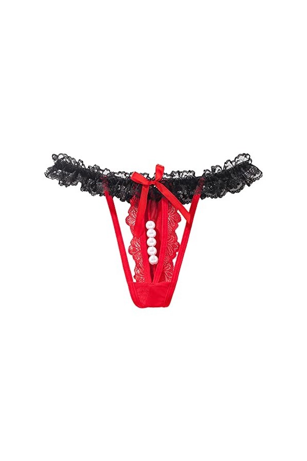 Culottes Coton pour Femmes Moyenne Slip Doublure en Coton Culottes String Slips sous-vêtements Grande Taille Culotte String F