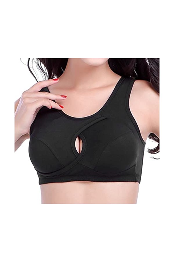 Générique Bralette en Dentelle avec Coussinets Amovibles Bralette pour Femme Bandeau de Femmes Bralette Coquin sans Armature 