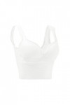 HANXIULIN Soutien-gorge push-up pour femme - Sans coutures - Dentelle à lavant - Soutien-gorge minimiseur sans armatures - S