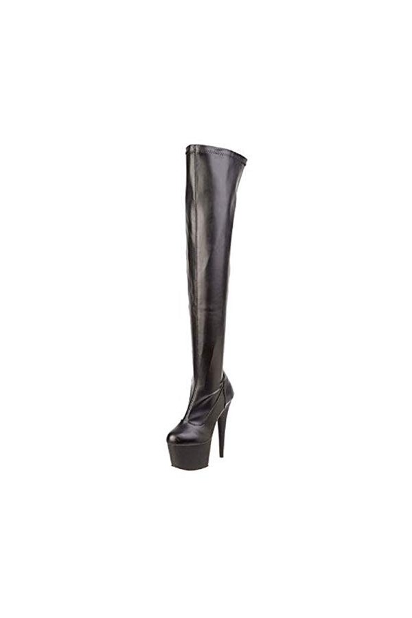 Pleaser DELIGHT-2000 Blk STR Pat/Blk UK 2 EU 35 