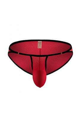 liaddkv Sous-vêtements Homme Sexy Coton Sexy Respirant Sous-vêtements Slips Hommes Hommes Boxer Elastique, rouge, M