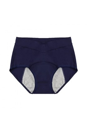 Générique Culottes Menstruelles Femme Taille Mi-Haute Briefs Stretch Pas Cher sous-Vêtements Menstruelles Tanga Absorbante Él