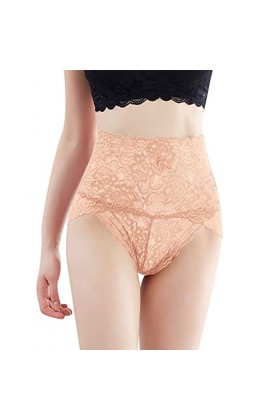 PANPANY Culottes pour Femme sans Couture Culotte Soutien-Gorge Dentelle Confortables Femme Multipack String sous Vetements Sl