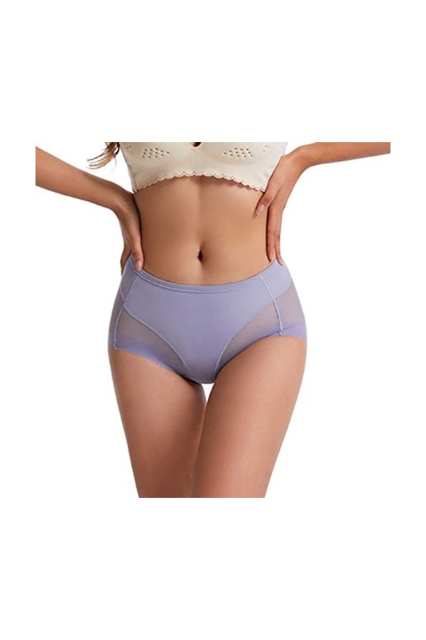 Lingerie Femme Sexy Ensemble Homme Sexy Hot y28.k Culotte de Bikini sans Couture pour Femme Ensemble Lit Rouge Purple, S 