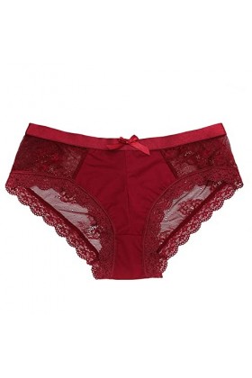 Lingerie Femme Sexy Ensemble Homme Sexy Hot y28.k Femmes Sexy Dentelle Culottes Femmes Bow Briefs Culottes sous-Vêtements en 