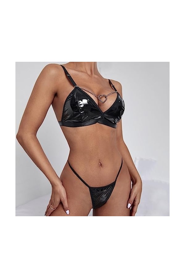 Générique Chemise De Nuit Femme Combinaisons en Dentelle Creuse pour Femmes Sexy Taille Haute Lingerie Sexy Grande Taille Nui