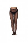 Générique Lingerie Sexy Femme Body et Combinaison Collants résille Taille Haute pour Femmes Bas résille Sexy en Maille Linger
