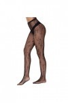 Générique Lingerie Sexy Femme Body et Combinaison Collants résille Taille Haute pour Femmes Bas résille Sexy en Maille Linger