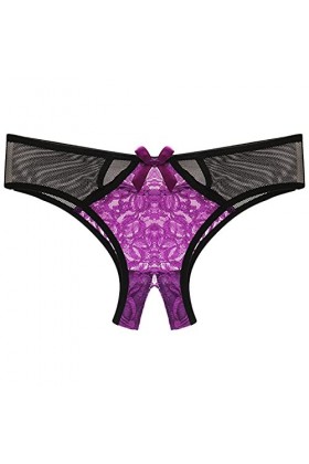 ADMAY 2023 New y20k Style Lingerie Bas de Taille Briefs sous-vêtements Entrejambe Ouverte Culotte Sexy Culotte en Dentelle Fe