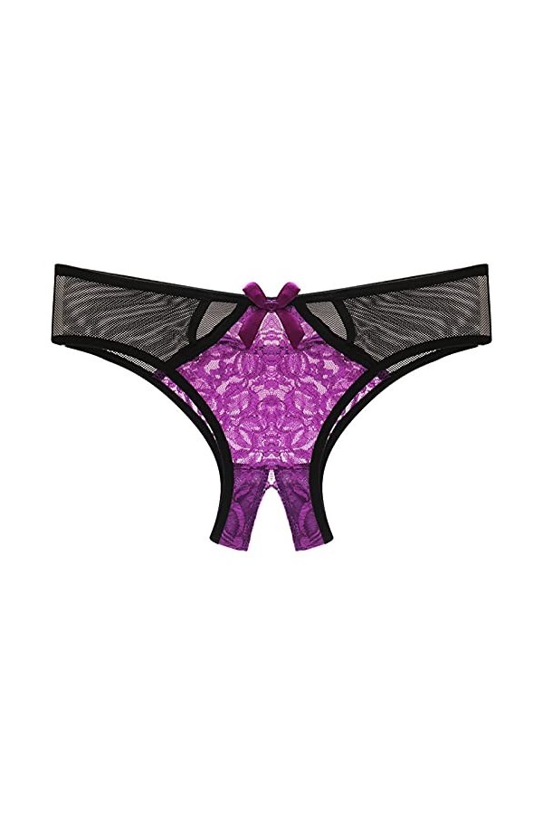 ADMAY 2023 New y20k Style Lingerie Bas de Taille Briefs sous-vêtements Entrejambe Ouverte Culotte Sexy Culotte en Dentelle Fe