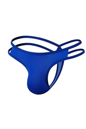 Générique Slip String Homme Sexy Chic Stretch Portable String pour Homme Sexy Hot Personnalité Naturels sous VêTements Homme 