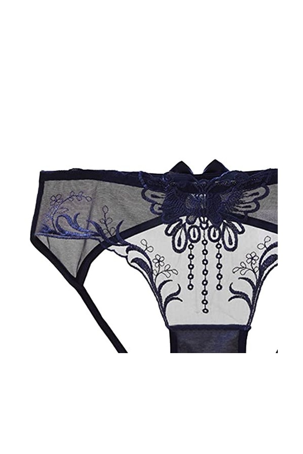 ADMAY 2023 New y2*k Style Lingerie Dentelle Respirante Sexy en Dentelle pour Femmes évider et soulever Les Fesses Pure Brief 