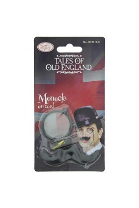 Tales of Old England Set Moustache & Monocle Noir
