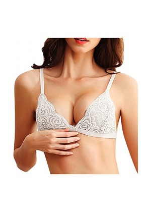 Sextoys Pour Offre Sexy Femmes Soutien-gorge Dentelle Française avec A Corsage Lingerie Sexy, Blanc., taille unique