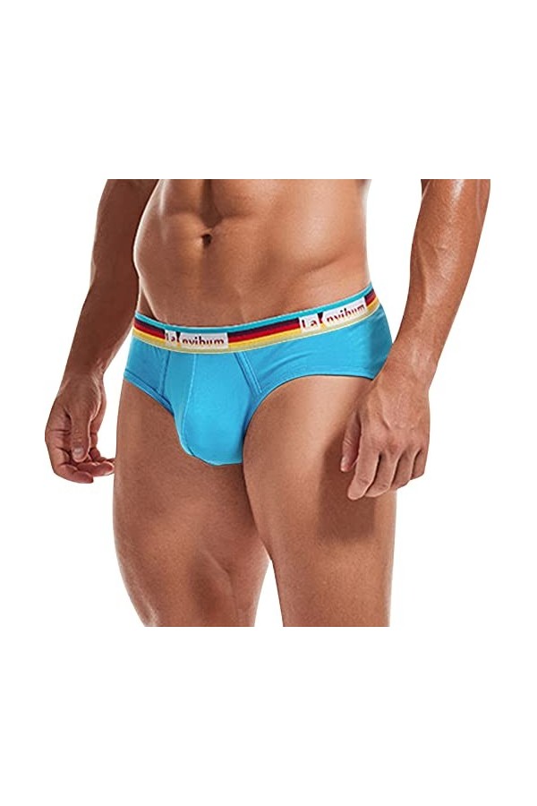 String pour Homme Sexy Hot Comfort Respirant Tanga Thong ​sous-vêtement Taille Basse Élastique Slip Sexy éRotique String Culo