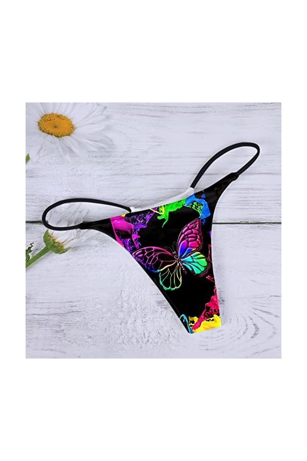 Générique Culottes, Shorties Et Strings Femme String Femme Sexy Hot Transparent Nuisettes Transparentes Deux Pièces String sa