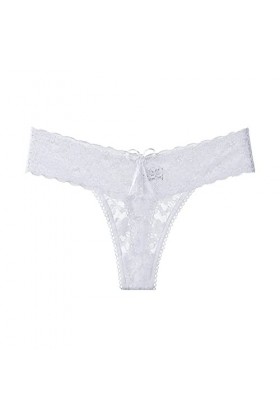 ADMAY 2023 New y/2k Style Lingerie Femmes Culottes Sexy Évider Taille Basse Bowknot Dentelle Jacquard String Ensemble Toilett