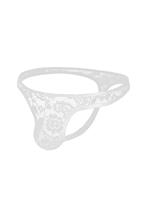 Strings Et Tangas pour Homme Sportif Tanga Thong ​sous-vêtement Élastique Taille Basse Respirant Comfort String Masculine Spo