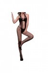 Lingerie Sexy Trois Points Passion Bas Serrés Tearable Sexy Net Ensemble de Vêtements Lingerie Et Eve Black, One Size 