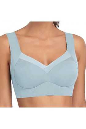 Bustier Lot de 2 soutiens-gorge en dentelle grande taille pour femme Sous-vêtements Bralette Crop Top Sexy Femme Grand Haut T