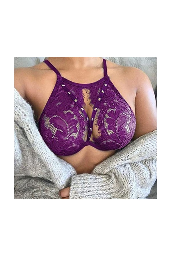 Lingerie Femme Sexy Ensemble Homme Sexy Hot y29k Dentelle Solide Sexy Couleur Lingerie pour Femmes Creux Lingerie Sexy Ensemb