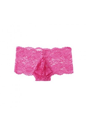 Lingerie Sexy Femme Body et Combinaison Dentelle Respirable Sports Sexy Underpans sous-vêtements Doux sous-vêtements Hommes L