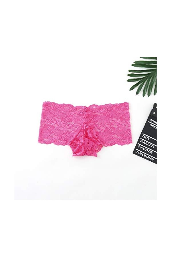 Lingerie Sexy Femme Body et Combinaison Dentelle Respirable Sports Sexy Underpans sous-vêtements Doux sous-vêtements Hommes L