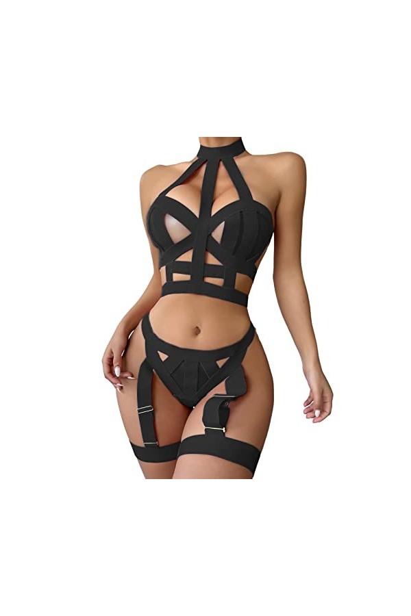 Lingerie sexy pour femme - Soutien-gorge - Lingerie sexy - Mode sexy - Sous-vêtements sexy - Costumes - Sous-vêtements de nui