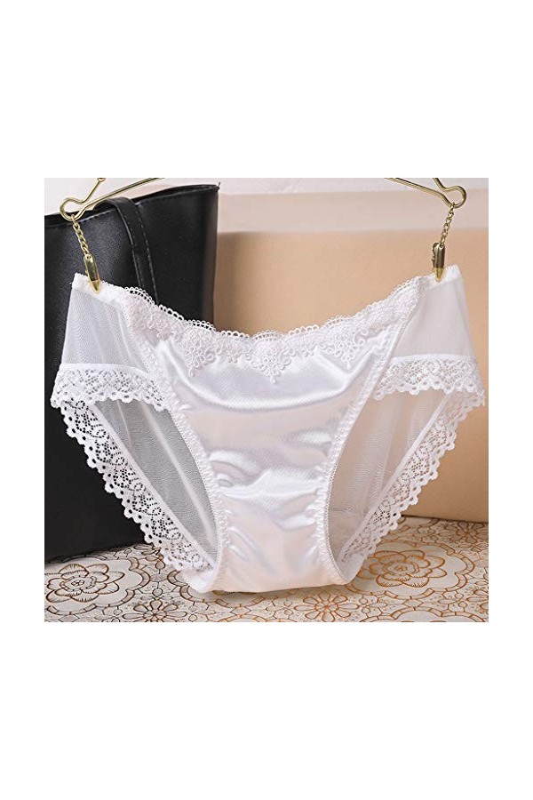 BIISDOST Culotte sexy pour femme - Slip brésilien - Multicolore - Tendance - String - Bikini hipster - Sous-vêtements menstru