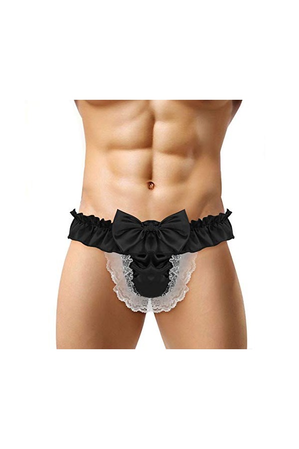 Lingerie Femme Sexy Ensemble Homme Sexy Hot y21k sous-vêtements G-String Thong Dentelle Butt Bas Culottes Hommes Sexy Ouvert 