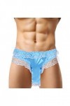 Lingerie Femme Sexy Ensemble Homme Sexy Hot y23k Sexy Mens Lace Briefs Open Butt Low G-String Thong sous-vêtements Culottes L