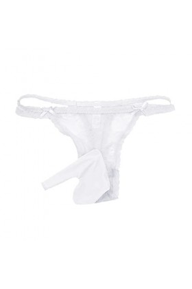 Thong Poche PéNis String pour Homme Sexy Hot Elastique Plusieurs PossibilitéS CaleçOn Homme Respirantes Lingerie Hommes Sexy 