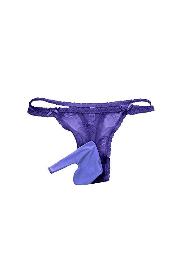 Strings avec Pochette Slip Homme Sexy Hot Elastique Respectueux De lenvironnement CaleçOn Homme Coton Respirable Lingerie Se