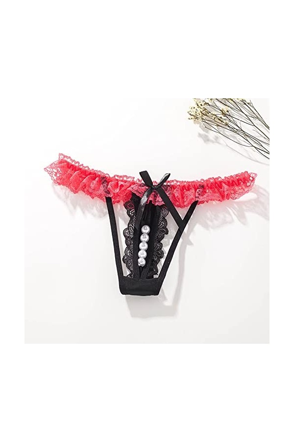 Culottes Coton pour Femmes Moyenne Slip Doublure en Coton Culottes String Slips sous-vêtements Grande Taille Culotte String F