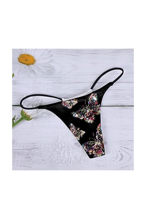 Générique Culottes, Shorties Et Strings Femme String Femme Sexy Hot Transparent Nuisettes Transparentes Deux Pièces String sa