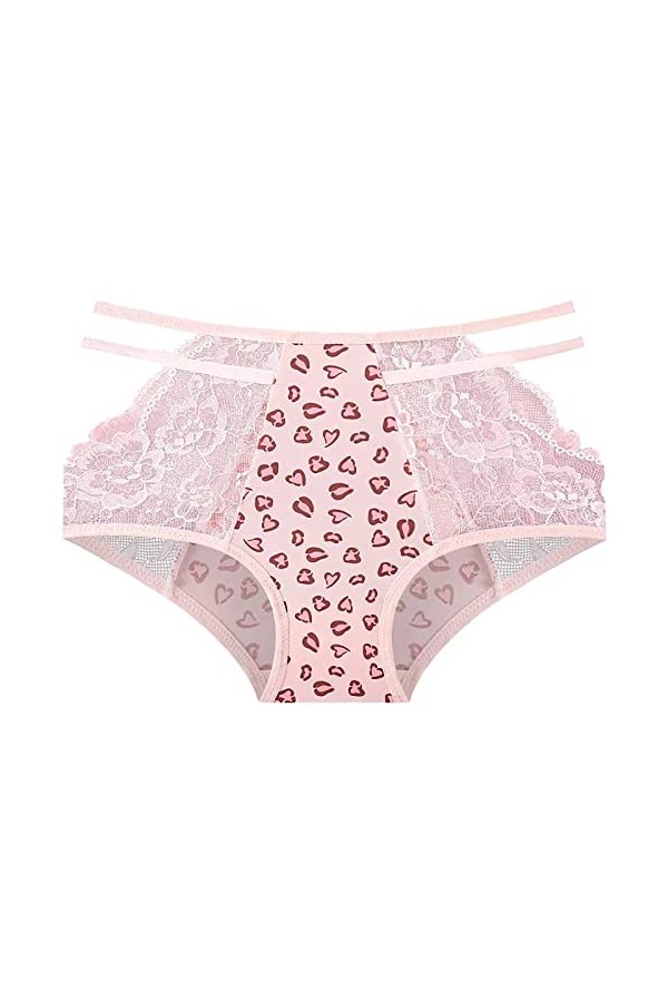 Culotte Femme Taille Haute Culottes pour Femmes Filles Strings Lingerie Respirant Lingerie Grande Taille Femme Dentelle Linge