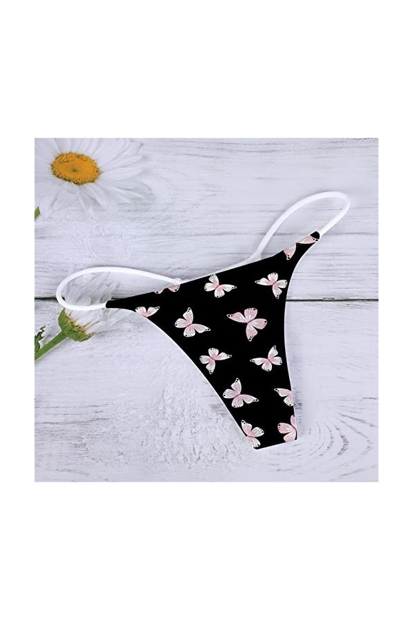 Culotte Ouverte Sexy à LEntre Jambe String Dentelle pour Femme Tenue Sexy Deux Pièces String Sexy Coquine Hot Culotte Dentel