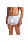 Boxer pour homme - Sous-vêtement pour homme - Boxer pour homme - Slip super doux et respirant - Boxer sexy - Jouet sexuel, Bl