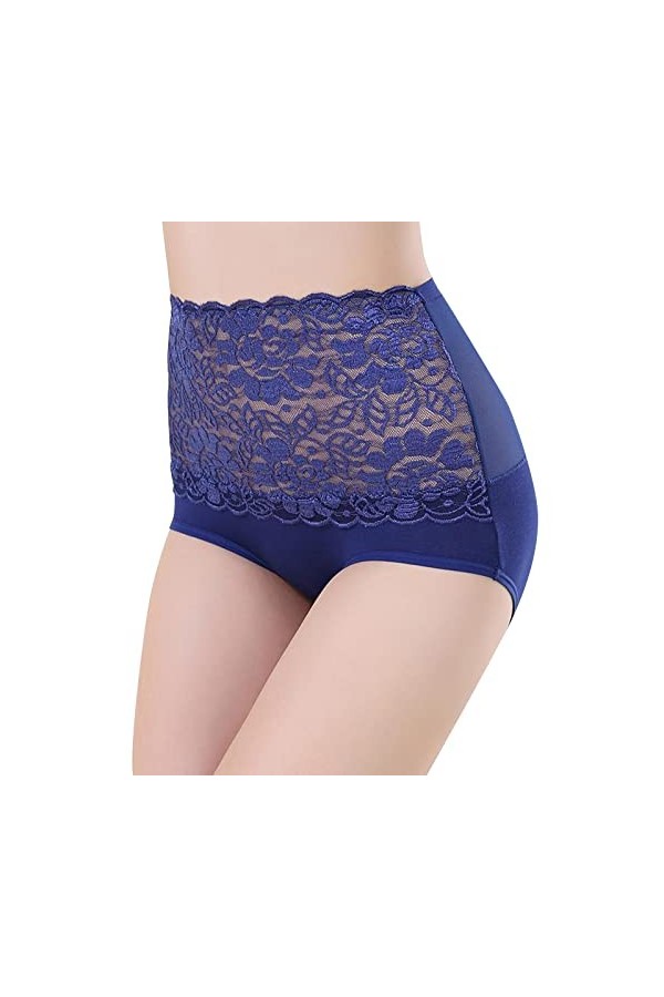 PANPANY Culottes pour Femme Taille Basse Tanga sous Vetements Multicolore Femme Culotte Soutien-Gorge Slips String Multipack 