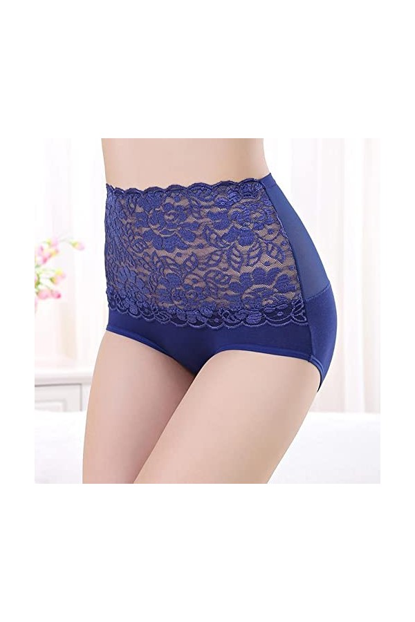 PANPANY Culottes pour Femme Taille Basse Tanga sous Vetements Multicolore Femme Culotte Soutien-Gorge Slips String Multipack 