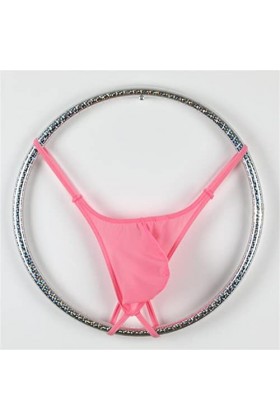 DGKaxiyaHM Strings en Soie glacée pour Hommes sous-vêtement Taille Basse U Convex Pouch G-String Sexy Jockstrap Culotte Confo