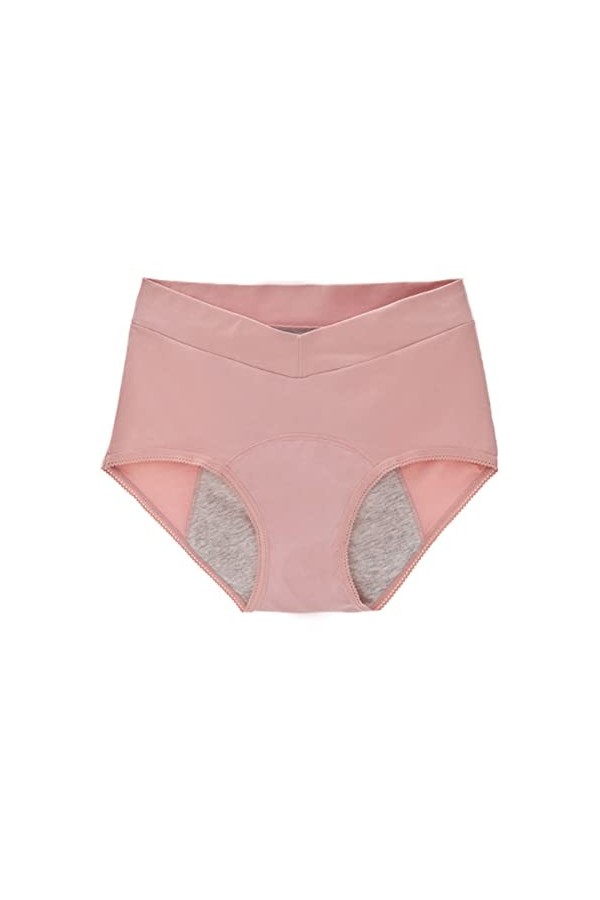 Générique Culottes Menstruelles Femme Taille Mi-Haute Briefs Stretch Pas Cher sous-Vêtements Menstruelles Tanga Absorbante Él