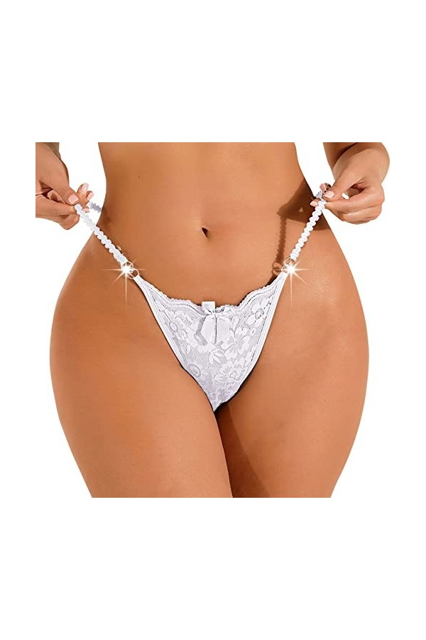 ADMAY 2023 New y22k Style Lingerie Femmes Dentelle Sexy Culotte sous-Vêtements String Strings Lingerie Respirant String Trace